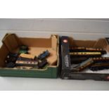 TWO BOXES VARIOUS 00 GAUGE MODEL RAILWAY ROLLING STOCK