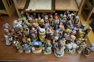 QUANTITY OF MODERN CHINA FIGURINES, BOYS AND GIRLS MAINLY (QTY)