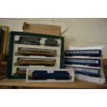 HORNBY RAILWAYS GREAT BRITISH TRAINS TRAIN PACK TOGETHER WITH A FURTHER INTERCITY DIESEL LOCOMOTIVE,