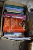 ONE BOX OF MIXED BOOKS