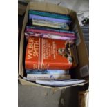 ONE BOX OF MIXED BOOKS