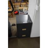 METAL TWO DRAWER FILING CABINET