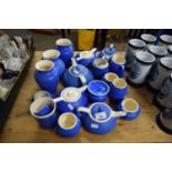 COLLECTION OF VARIOUS DEVON WARE POTTERY TO INCLUDE VASES, JUGS, ETC