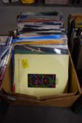 ONE BOX OF MIXED RECORDS