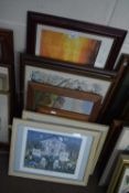 EIGHT MIXED FRAMED PICTURES