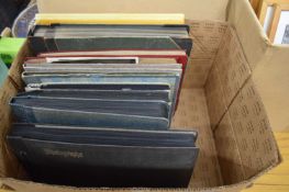 BOX CONTAINING ALBUMS OF VINTAGE PHOTOGRAPHS, PRINCIPALLY EARLY 20TH CENTURY TO INCLUDE TRAVEL