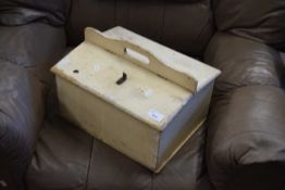 SMALL PINE FLIP-TOP TOOL BOX