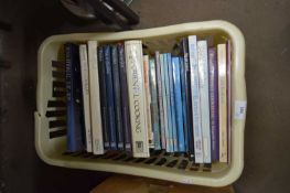 BOX CONTAINING COOKBOOKS