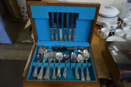 CANTEEN OF SILVER PLATED CUTLERY