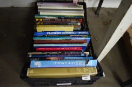 ONE BOX OF MIXED BOOKS