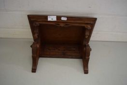 SMALL CARVED WALL SHELF