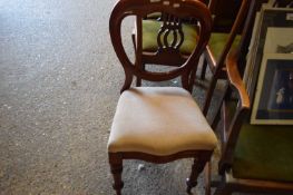 VICTORIAN BALLOON BACK DINING CHAIR