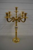 MODERN FOUR BRANCH CANDELABRA