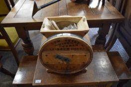 VINTAGE WOODEN BUTTER CHURN