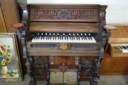 SMITH AMERICAN ORGAN COMPANY, BOSTON, USA, LATE 19TH CENTURY ORGAN IN ARCHITECTURAL CASE, 116CM