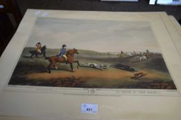 AFTER SAMUEL HOWITT COLLECTION OF HUNTING PRINTS UNFRAMED