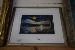 PICTURE OF A MOONLIT SCENE