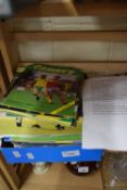 BOX OF NORWICH CITY FOOTBALL PROGRAMMES 1980S/1990S