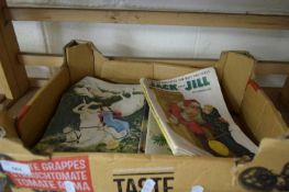 BOX OF JACK AND JILL CHILDREN'S MAGAZINES