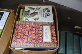 ONE BOX OF MIXED BOOKS