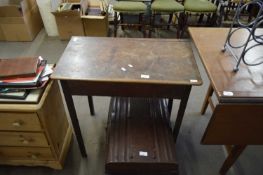 MAHOGANY SIDE TABLE