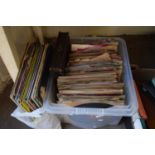 BOX OF 78RPM RECORDS AND A FURTHER BAG OF RECORDS