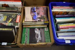 ONE BOX OF MOTORSPORT AND OTHER MOTORING MAGAZINES
