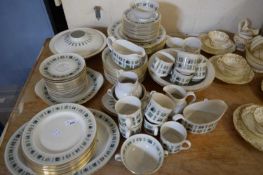 LARGE QUANTITY OF ROYAL DOULTON TAPESTRY TEA AND TABLE WARES