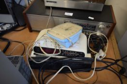 TWO ELECTRIC CLOCK RADIOS AND A FURTHER ELECTRIC ALARM CLOCK