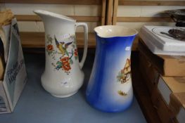 TWO EARLY 20TH CENTURY WASH JUGS