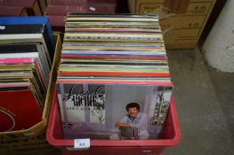 ONE BOX OF MIXED RECORDS
