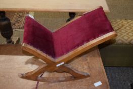 UPHOLSTERED GOUT STOOL