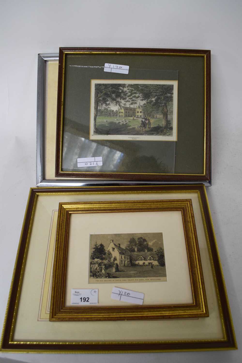 COLLECTION OF FRAMED PRINTS AND VARIOUS SMALL DRAWINGS INCLUDING FIRST WORLD WAR SOLDIER, DRAWING BY