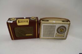 TWO VINTAGE RADIOS COMPRISING A DECCA AND A SKY LEADER (2)