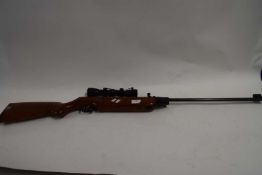 WEIHRAUCH AIR RIFLE WITH SCOPE