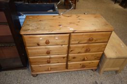 MODERN PINE EIGHT DRAWER CHEST