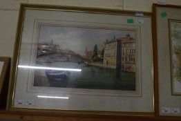 WATERCOLOUR OF A VENETIAN SCENE