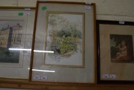 WATERCOLOUR OF FLOWERS, SIGNED A FLETCHER