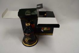 BELLS SCOTCH WHISKY CHRISTMAS DECANTER 1995 AND CHRISTMAS DECANTER 1992, BOTH WITH ORIGINAL BOXES