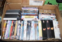 ONE BOX VARIOUS DVDS