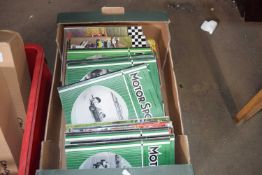 BOX OF MOTORSPORT AND CAR MECHANIC MAGAZINES