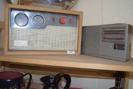 TWO VINTAGE RADIOS