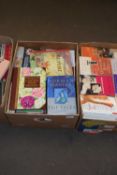 ONE BOX OF MIXED BOOKS