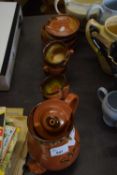 STUDIO POTTERY COFFEE SET