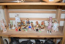 COLLECTION OF HUMMEL/GOEBEL FIGURES PLUS VARIOUS OTHERS