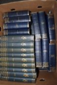 FRANK R CANA: THE GREAT WAR IN EUROPE, London, Virtue [1915-20], 9 vols, original cloth gilt + SIR J