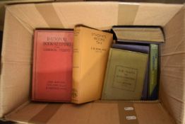 ONE BOX OF MIXED BOOKS