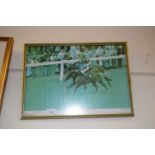 HORSE RACING INTEREST – THE RECORD BREAKER, GRUNDY DEFEATS BUSTINO IN THE 1977 KING GEORGE VI AND