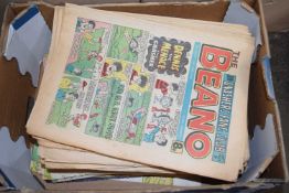 ONE BOX BEANO COMICS