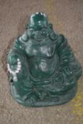 Buddha garden ornament, height approx 30cm